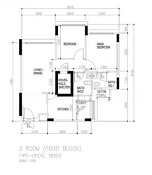 Blk 623C Punggol Spectra (Punggol), HDB 3 Rooms #573559111